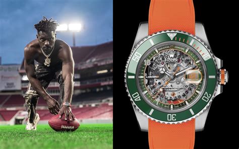 antonio brown gets son a rolex watch|What You Should Know About Antonio Brown's Custom Skeleton .